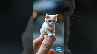 I made an AI cat and now I’m scared #cat #tinycat #shortviral #tiktokviral