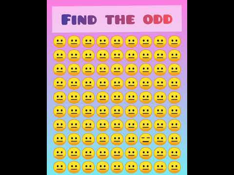 find the odd emoji 😐 in 5 Seconds 🔥#findtheodd#challenge#shorts
