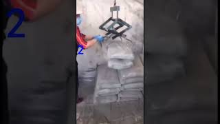 3 cleverly designed, easy to use bag gripping tools for efficient handling of bagged materials