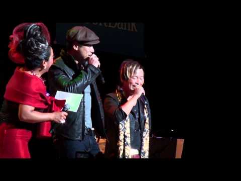 Robin Padilla with Regz and Jena V.