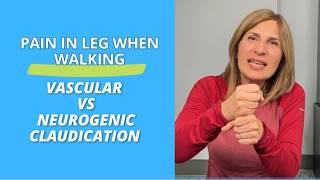 Pain in Leg When Walking: Vascular vs Neurogenic Claudication #legpain #functionalmovement