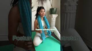 Rounded #posture got you worried? Watch this! #posturecheck #posturetips #healthylifestyle
