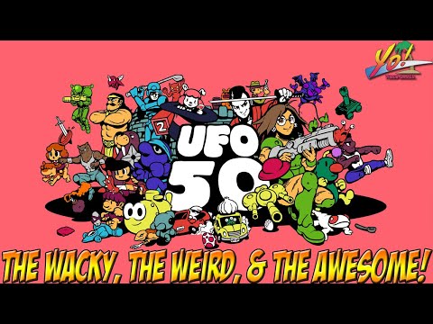 UFO 50! The Wacky, The Weird. and the Awesome! - YoVideogames