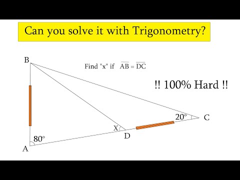 Puoi risolverlo con Trigonometria - Esercizio 5 / Can you solve it with trigonometry?