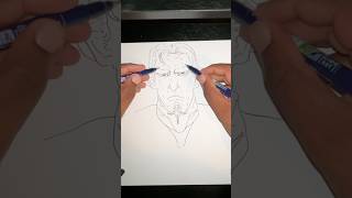 Dual sketching #pendrawing #sketch #artprocess #drawing #art
