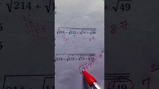 simplification - root question
