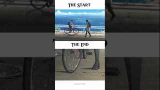 Suzume no tojimari starting and end scene ❤️#animeshorts