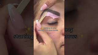 Step up your brow game this 2025🫶🏼 #eyebrow #lashextensions #permanentbrows #definedbrows #brows
