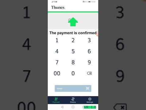 Thunes on iOS - QR code payment - ENG