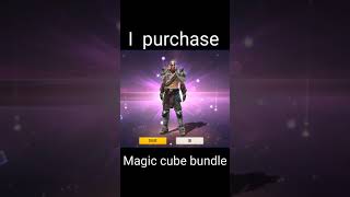 I have purchase magic cube bundle #freefire #shorts #magiccubebundle #