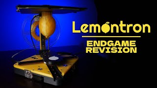 Endgame Lemontron 3D Printer is READY TO DOWNLOAD