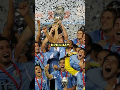 TOP 8 TEAMS WITH MOST WORLD CUPS🔥 #top8 #teams #most #worldcups