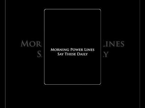 Morning Power Lines – Say These Daily. #bhagavadgita #motivation