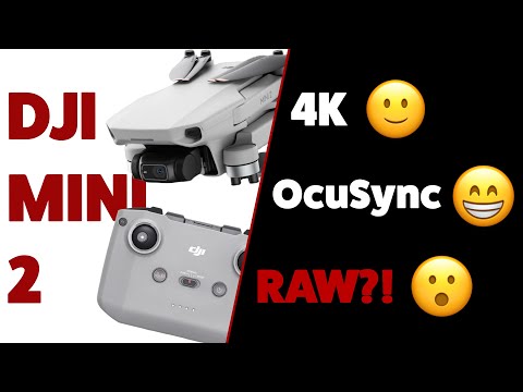The DJI Mini 2 shoots RAW! Why this is important...