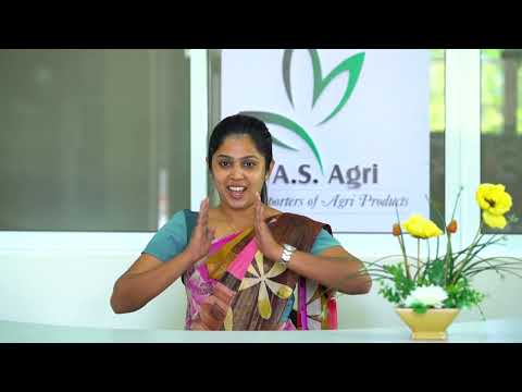 Cooperate Profile Video for" A S. Agri Export Pvt Ltd " with Coconut export products