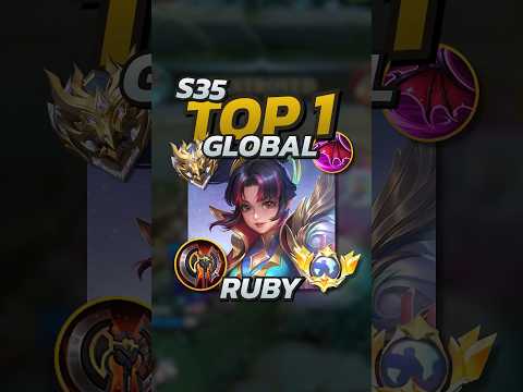 62% Winrate Ruby S35 Build! Mobile Legends #mobilelegends #mlbb #gaming