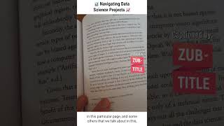 navigating data science projects