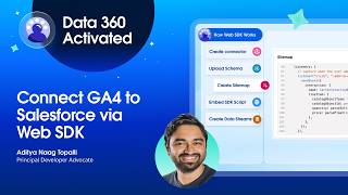 Data 360 Activated Episode 2 - Connect GA4 to Salesforce via Web SDK