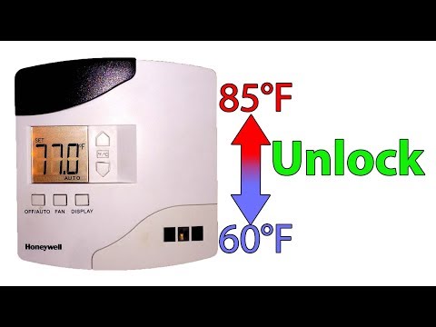 Hotel thermostat override if your hotel room too hot or cold.