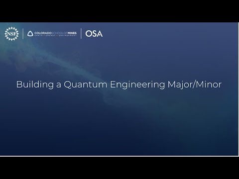 Building a Quantum Engineering Major/Minor