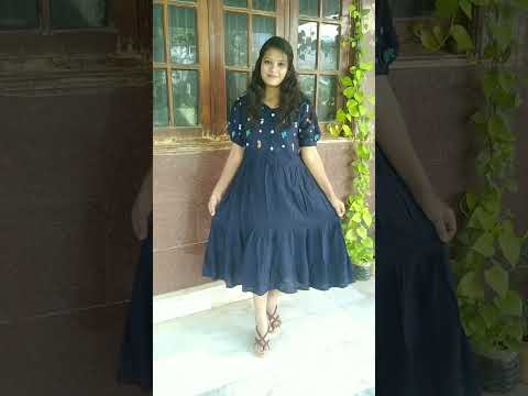 Frock from Meesho #shorts #shortsvideo #shortsviral #minivlog #trending #meesho #meeshohaul #review