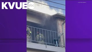 AFD rescues pets as large fire under control at North Austin apartments