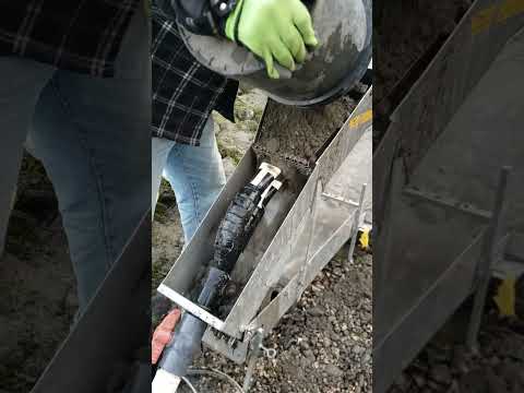 Slamming a Bucket of Pay Thru the Highbanker with Custom Claw #goldmining #highbanking