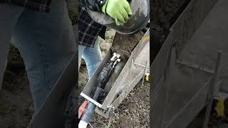 Slamming a Bucket of Pay Thru the Highbanker with Custom Claw #goldmining #highbanking