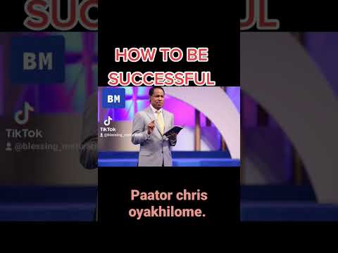 HOW TO BE SUCCESSFUL_Pastor Chris Oyakhilome.  #viral #foryou #shortvideo  #whatsappstatusvideo