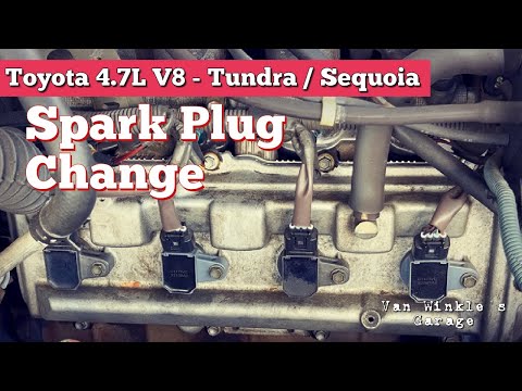 Spark Plug Change Toyota 4.7L V8 2UZ-FE | Toyota Sequoia Tundra