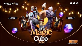 OB54 Magic Cube Store Update 🥳💥 | Next Magic Cube Bundle | Classic Jazz Pants Return | FF New Event