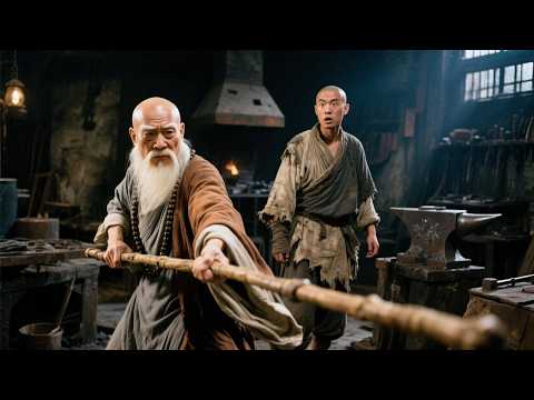 The old monk turned out to be a hidden master who helped the good-for-nothing boy to fight back!