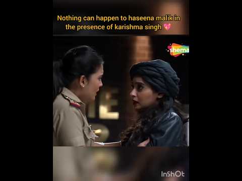 enemies know that Karishma singh always protect haseena malik 💞🔥#madam sir ❤️💝😌