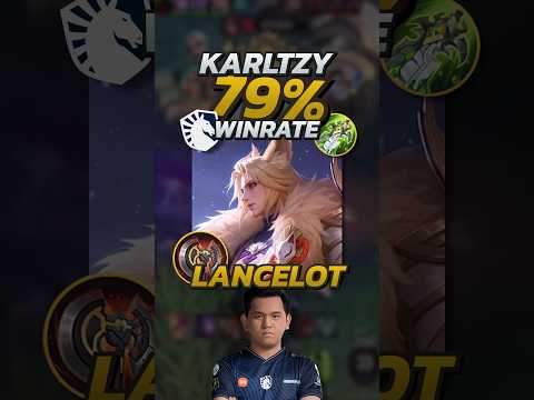 KarlTzy 79% Winrate Lancelot Build! Mobile Legends #mobilelegends #mlbb #gaming