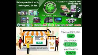 A+ Computer Solutions can now build your website and you can accept local Belize debit/credit card