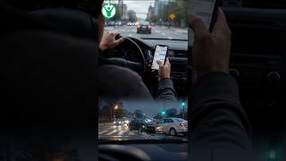 Texting While Driving #learntodrive #safedriving #automobile #texting #shorts