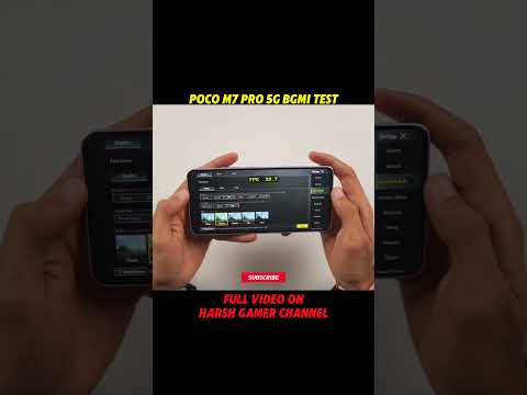 Poco M7 Pro Bgmi Test Fps Test Graphics Test #pocom7pro #bgmi #shorts
