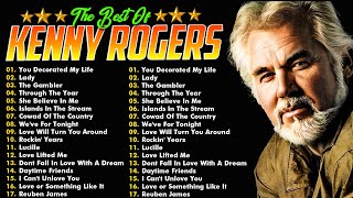 The Best Songs Of Kenny Rogers Nonstop Playlist 🤠 Kenny Rogers Greatest Hits 2025 🌾 You And I, Lady