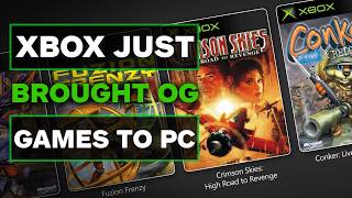 Original Xbox Games on PC? Here's What's New