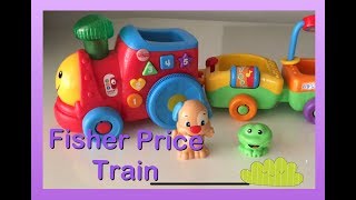 Fisher Price Fun Train Shapes and Number Puppy Super Cool Fun Toy