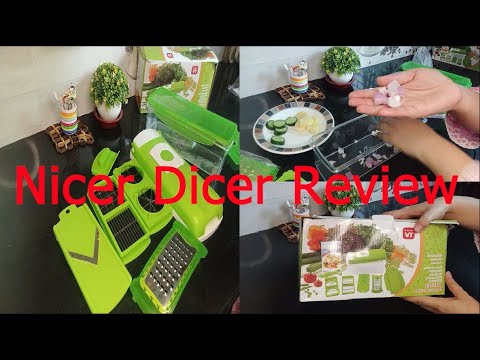 Nicer Dicer Plus Review + Unboxing | Kitchen gadgets | Vegetable Cutter | Fruit & Vegetable Chopper