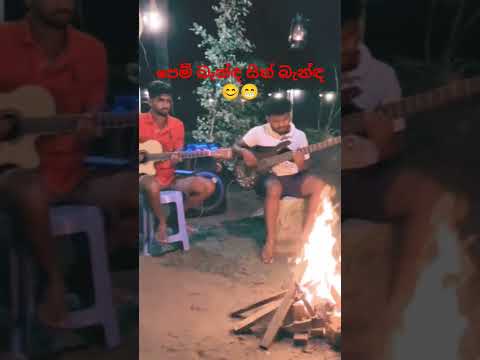 පෙම් බැන්ඳ සිත් බැන්ඳ 😁😊 Dear cover #music #sinhalasongs #shortsviral #shortsyoutube #trending