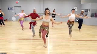 30 Min BEGINNER BELLY DANCE Class 💃 #bellydance #workout #dance