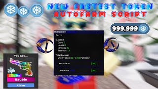 ❄️NEW FASTEST SNOW TOKEN AUTOFARM SCRIPT☃️ | MM2 CHRISTMAS UPDATE