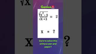 IQ Test | #maths #mathchallenge #trickymaths #iqtest #mathstrick