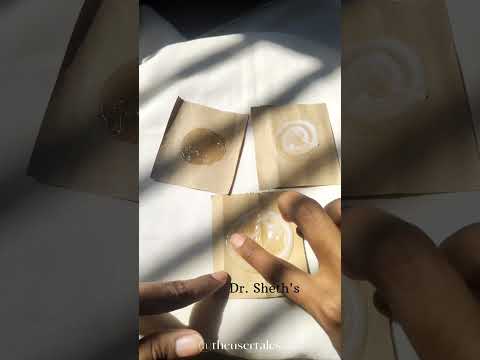 Dr sheth centella and niacinamide moisturizer water retention test ... #ugccontencreator