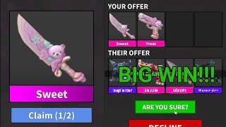 WHAT DO PEOPLE OFFER FOR SWEET SET IN MM2!?