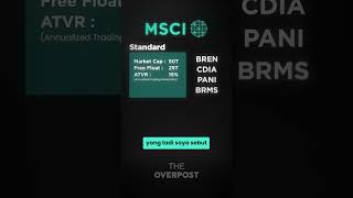 Prediksi MSCI November