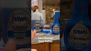 Easy Dawn Powerwash Refills!Save Money Kitchen Hack