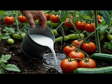 The strongest natural fertilizer for tomatoes! Yields are doubled